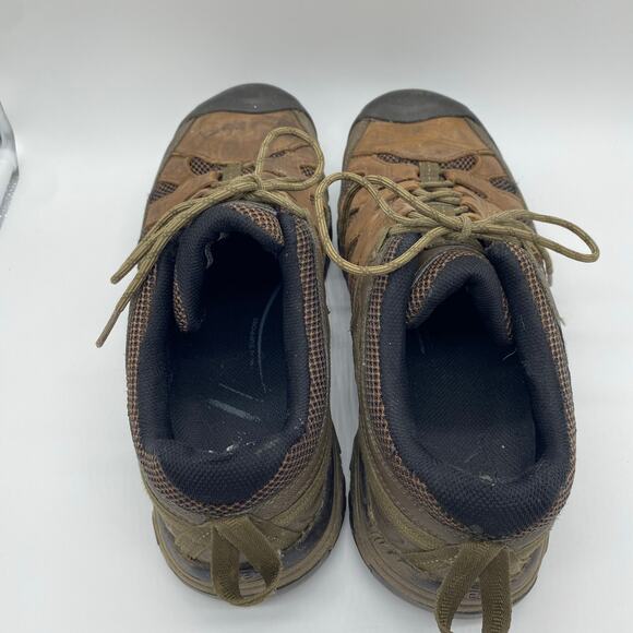 Keen Men's 13 Brown Targhee Vent Leather Hiking Shoes Lace-Up Gorpcore Outdoor - Picture 6 of 7
